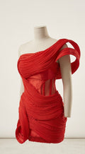 Spiral party dress